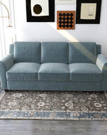 Bloomart Luxe Velvet Modern 3 Seater Sofa Set