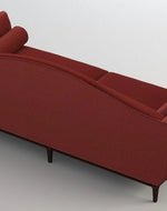 Handicraft Wooden Chaise Lounge Living Room Couch Sofa (3 Seater)