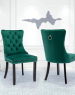 Modern Aymie Tufted Upholstered Chair (Set of 2) - WoodenTwist