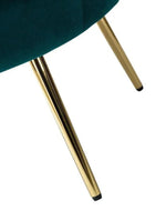 Bloomart Modern Wing Barrel Chair In Soft ( Velvet ) Fabric