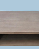 Bloomart Modern Wooden Bedside Table with Cane Drawer Front & Contemporary Nightstand with Open Shelf For Bedroom