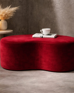 Bloomart Stylish Soft Boucle Upholstery Entryway Shoe Changing Stool Bench Ottoman