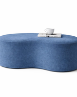 Bloomart Stylish Soft Boucle Upholstery Entryway Shoe Changing Stool Bench Ottoman