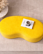 Bloomart Stylish Soft Boucle Upholstery Entryway Shoe Changing Stool Bench Ottoman