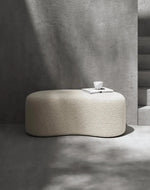 Bloomart Wnzzy Stylish Soft Boucle Upholstery Entryway Shoe Changing Stool Bench Ottoman