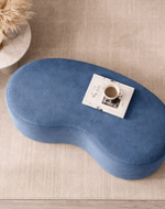 Bloomart Stylish Soft Boucle Upholstery Entryway Shoe Changing Stool Bench Ottoman
