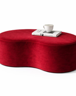 Bloomart Stylish Soft Boucle Upholstery Entryway Shoe Changing Stool Bench Ottoman