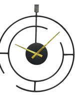 Time Travlling Wall Clock ( Black )