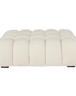 Bloomart Laruz Modern Tufted Design Footrest Pouf & Ottoman Bench In Soft Fabric