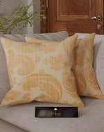 Fabrahome Square Velvet Fabric Cushion Cover Pack Of 2 ( 16 x 16 inch ) - Bloomart