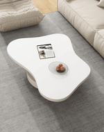 Bloomart Craggy Modern Butterfly Design Coffee Table With Convenient Storage 1 Drawer
