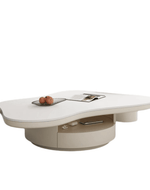 Bloomart Craggy Modern Butterfly Design Coffee Table With Convenient Storage 1 Drawer
