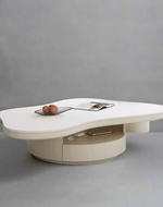 Bloomart Craggy Modern Butterfly Design Coffee Table With Convenient Storage 1 Drawer