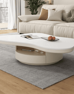 Bloomart Craggy Modern Butterfly Design Coffee Table With Convenient Storage 1 Drawer