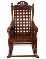 wooden rocking chair