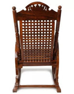 Premium Solid Sheesham Wood Grandpa Rocking Chair