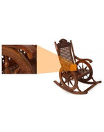 Premium Solid Sheesham Wood Grandpa Rocking Chair