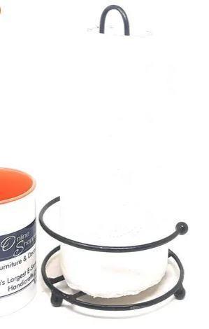 Wrought Iron Poseedor Kitchen Toilet Tissue Roll Dispenser Napkin Holder