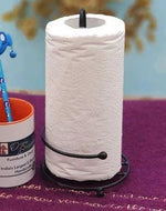 Wrought Iron Poseedor Kitchen Toilet Tissue Roll Dispenser Napkin Holder