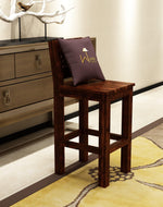 Fantasía Wooden Bar Table Set in Provincial Teak Finish