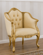 Teak Wood Royal Chaise Lounge Living Room Couch Sofa 3 Seater