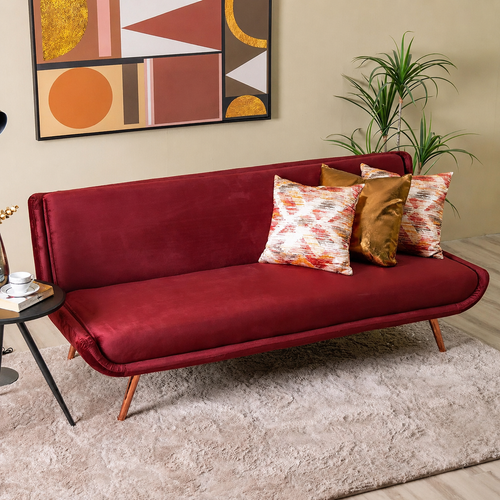 Madera 3 Seater Sofa Cum Bed For Living Room