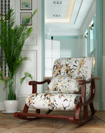 Flora Recliner Rocking Chair With Pillow