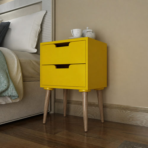 Amazing Bedside Table with Two Drawers