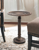 Bloomart Sculpte Hand Carved Solid Wood End Table