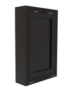 Sheesham Wood Foldable Wall Mounted Study Table (Walnut Finish)