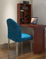 Teak Wood Foldable Wall Mounted Study Table (Finish Honey)