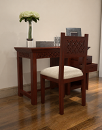 Forte Study Table & Chair Crafted in Premium Teak Wood