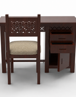Forte Study Table & Chair Crafted in Premium Teak Wood