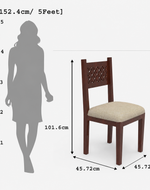 Forte Study Table & Chair Crafted in Premium Teak Wood