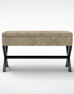 Bloomart Magazine Rectangular Shape Solid Wood Bench with Storage in Ottoman Style for Entryway or Living Room