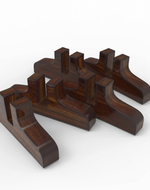 Wooden Perch Solid Wood Stand for Partitions/Room Dividers