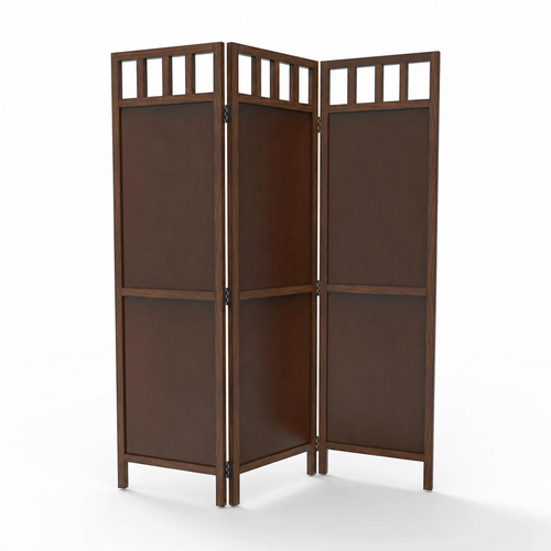 Wooden Room Divider/Wood Separator/Office Furniture/Wooden Partition 3 Panel