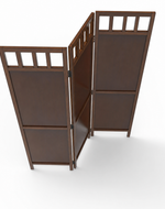 Wooden Room Divider/Wood Separator/Office Furniture/Wooden Partition 3 Panel