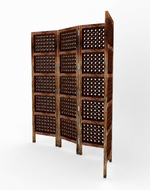Premium Elegant Solid Wood Room Divider/Separator/Wooden Partition 4 Panels