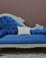 Wooden Lounge 3 Seater, Couch Chaise Deewan (Style5)