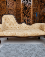 Céleste Wooden Couch for Home & Office Chaise Lounge Settee