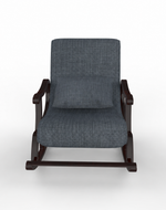 Inglesa Recliner Rocking Chair With Pillow
