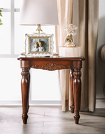Wooden Hand Carved Royal Decor Coffee Table Set (Sheesham Wood)
