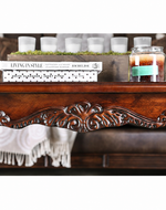 Wooden Hand Carved Royal Decor Coffee Table Set (Sheesham Wood)