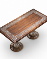 Bloomart Sculpte Hand Carved Solid Wood Coffee Table
