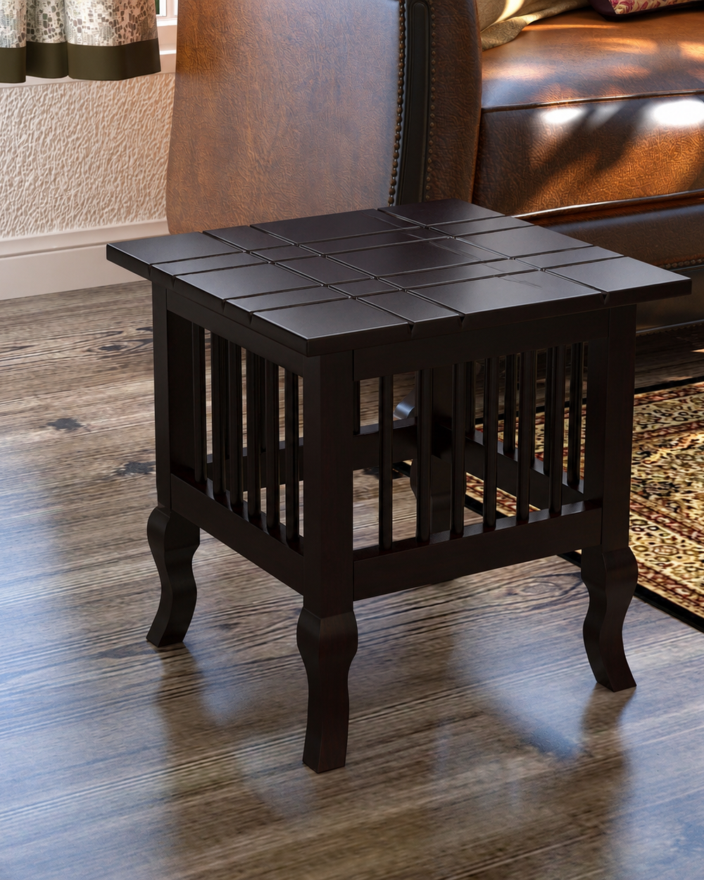 Beautiful Wooden End Table