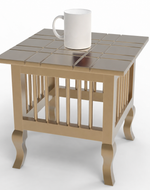Beautiful Wooden End Table