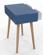 Estrella Wooden Bedside Table With Storage Drawer Nightstand