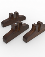 Wooden Perch Solid Wood Stand for Partitions/Room Dividers