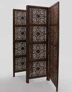 Wooden Partition Screen Room Divider in 4 Panel